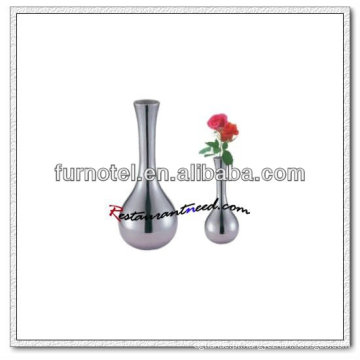 Vaso de flor única T188 de aço inoxidável